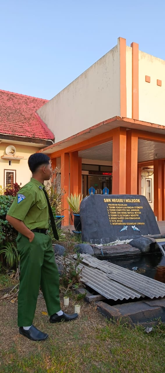 Foto Luthfan saat SMP